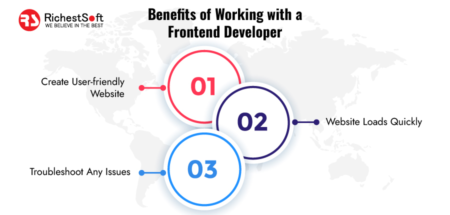 Benefits of working with a frontend developer